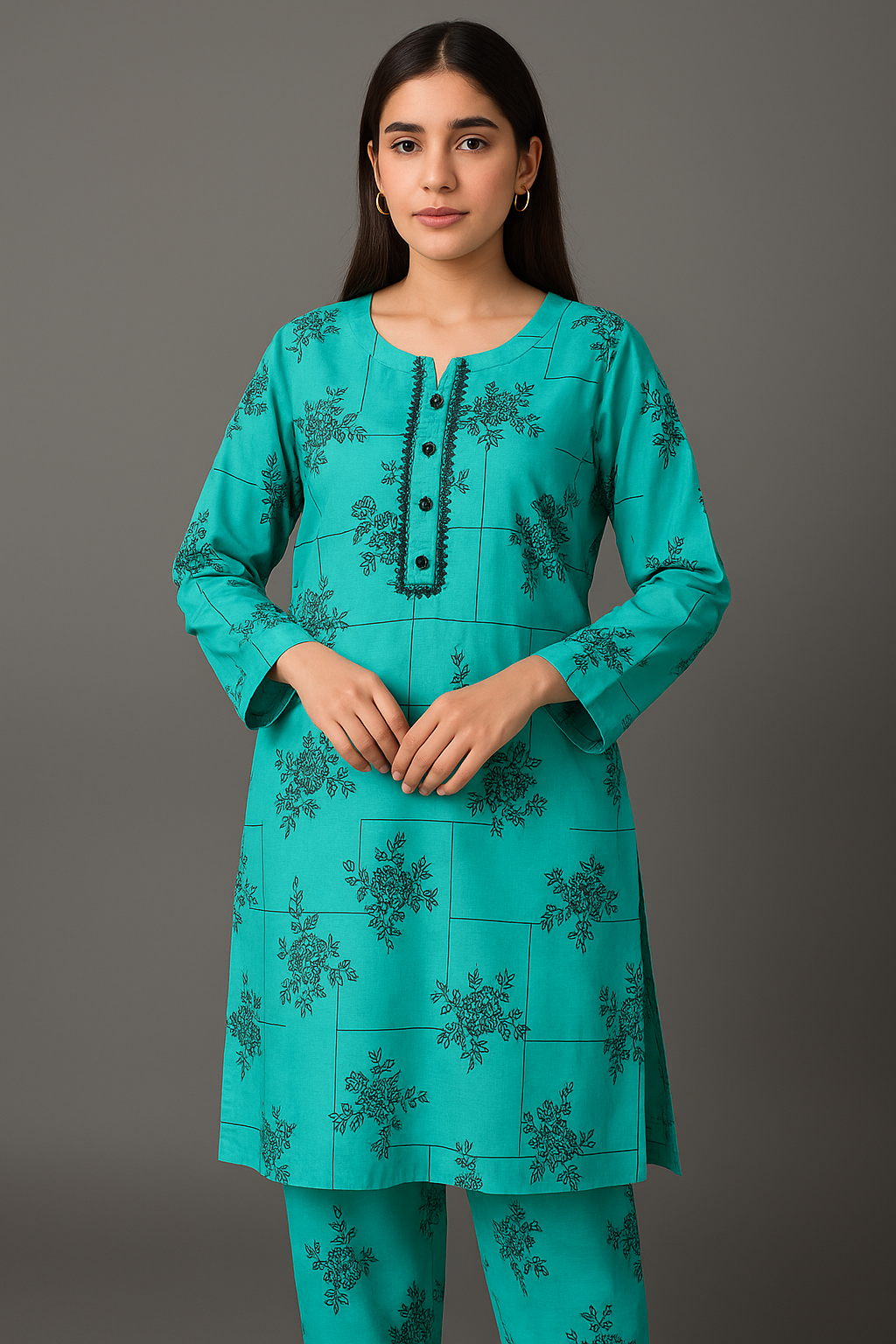 Bonanza Lawn Stitched 2 Piece Suit