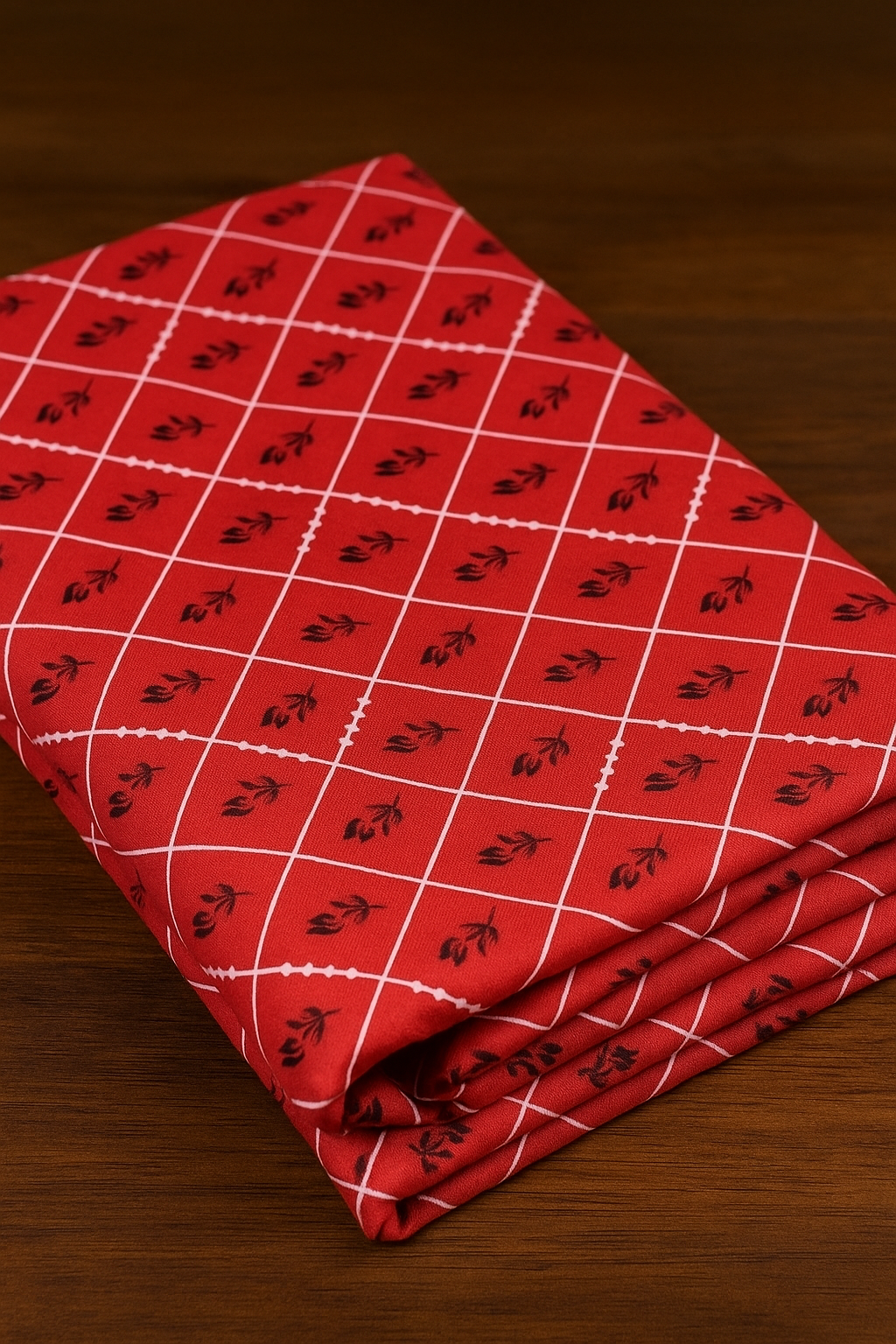 Linen 2 piece Suit Allover Digital Printed