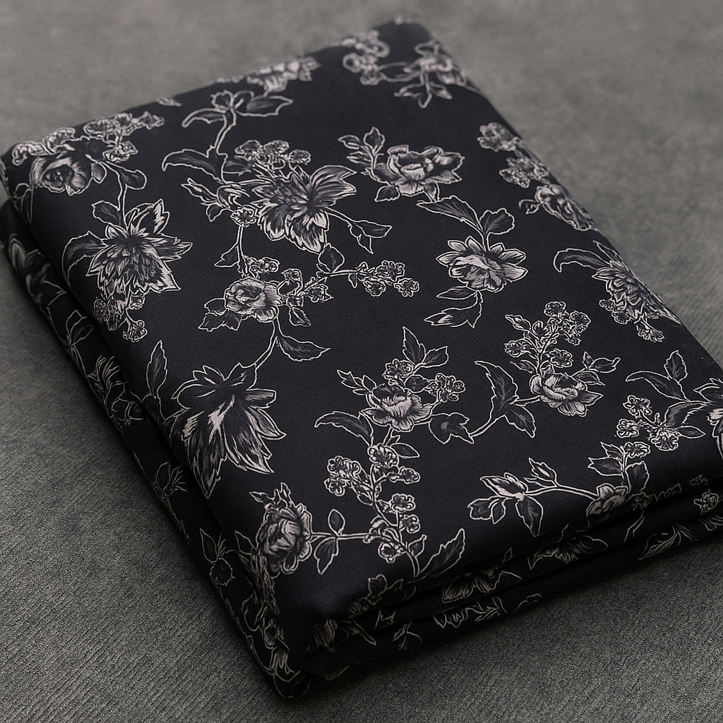 Linen 2 piece Suit Allover Digital Printed