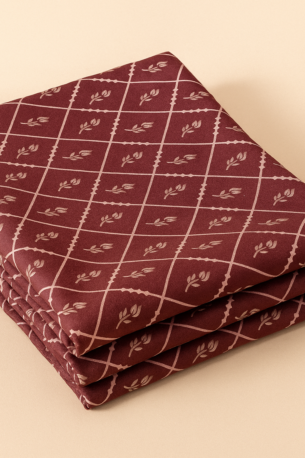 Linen 2 piece Suit Allover Digital Printed