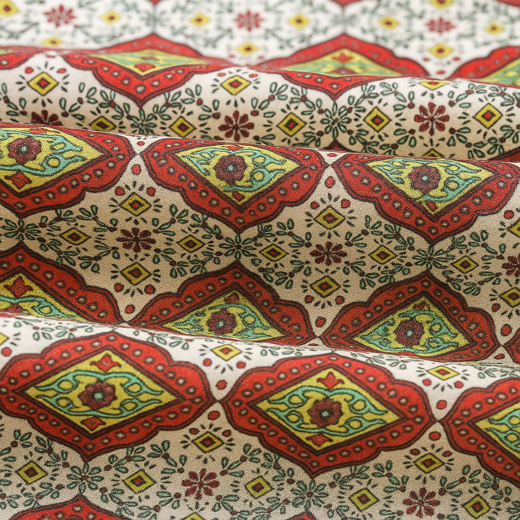 Linen 2 piece Suit Allover Digital Printed