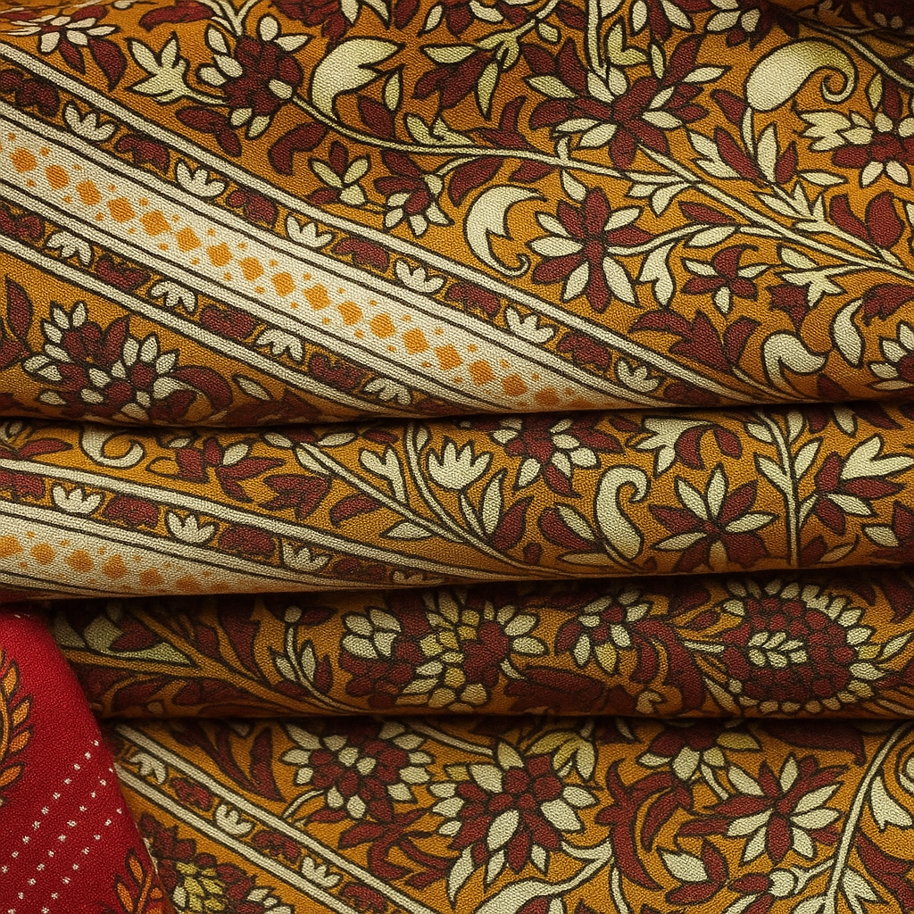 Linen 2 piece Suit Allover Digital Printed