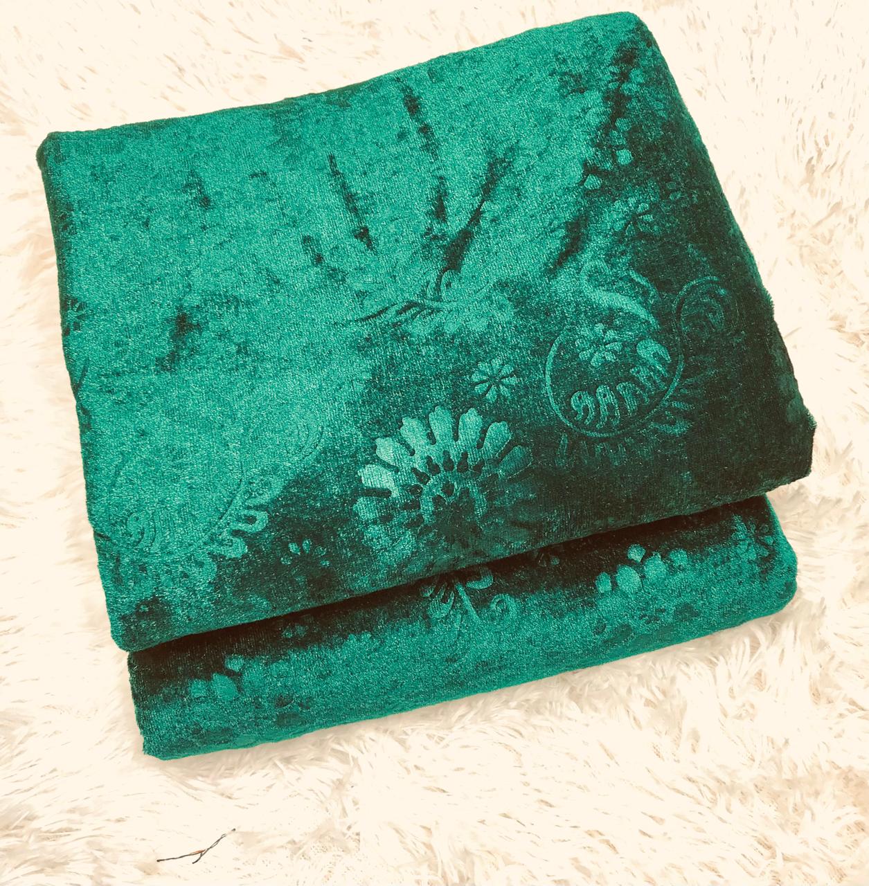Premium Korean Velvet 2PC Suit